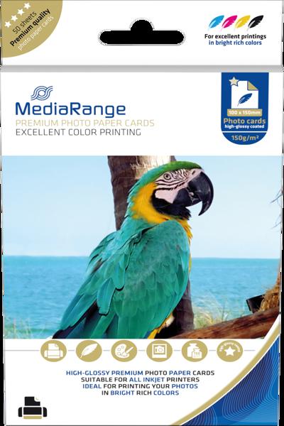 Papier cartonné photo MediaRange 150g