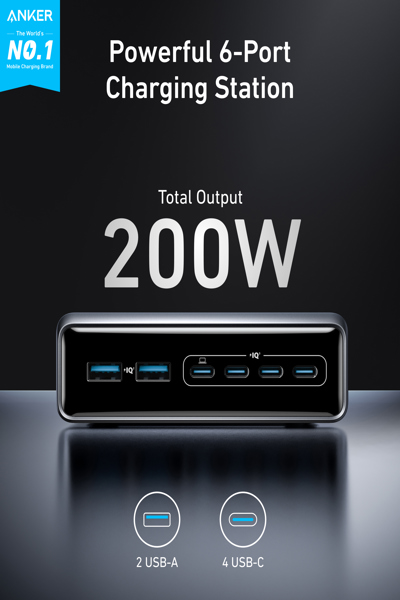 Anker Prime - Adaptateur secteur - GaN