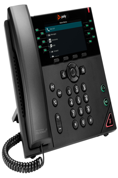 Poly VVX 450 12-Line IP Phone PoE-enabled
