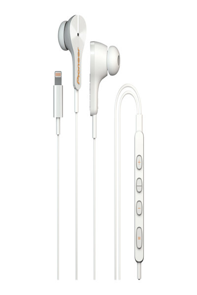 Pioneer Rayz - Headset - In-ear - Music - White - Binaural - Wired