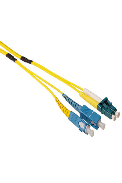 Câble de raccordement ACT - LC/UPC monomode (M) vers SC/UPC monomode (M)