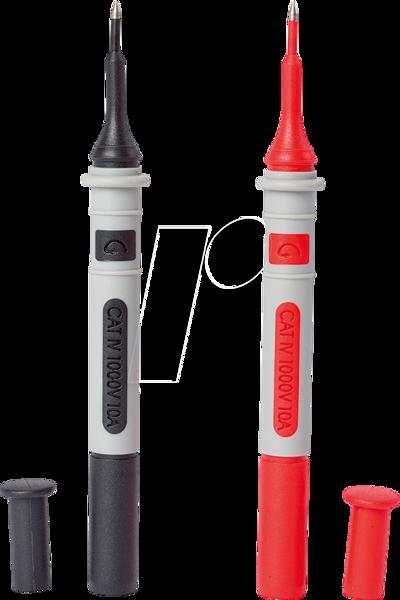 Chauvin Arnoux P01295491Z PrÃ¼fspitzen 2mm/4mm CAT IV-1000Vrot+schw