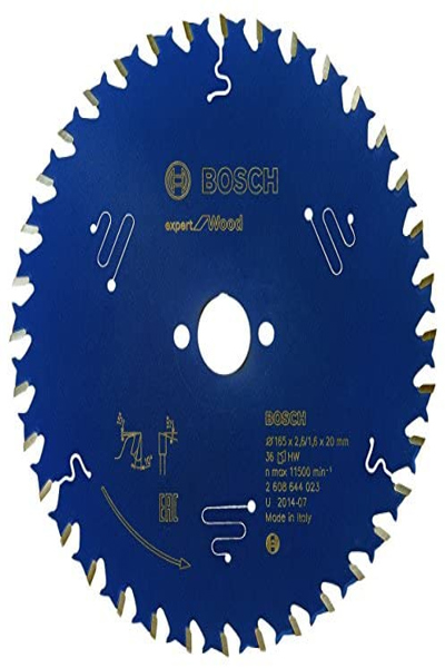 Bosch 2 608 644 023 - Wood - 16.5 cm - 2 cm - 1.6 mm - 11500 RPM - 2.6 mm