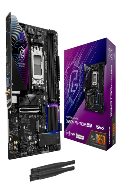 ASRock Phantom Gaming B850M RIPTIDE WIFI - 90-MXBS3-A0UAYZ