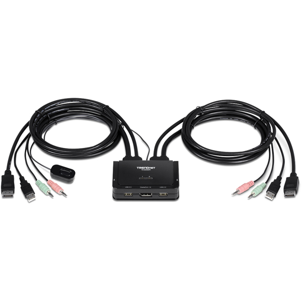 TRENDnet TK 220DPI - KVM-/Audio-Switch - TK-220DPI