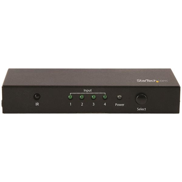 HDMI 2.0 - 4 Port - 4K 60Hz - HDMI Automatic Video Box - Multi Port Hub w/ 1 In 4 Out Functionality (VS421HD20) Video/audios switch HDMI - VS421HD20