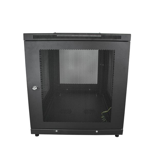 StarTech Server Rack Cabinet - 78.70cm (31") Deep Enclosure - 12U - Cabinet - Black - 12U - 78.7cm (31") (RK1233BKM) - RK1233BKM