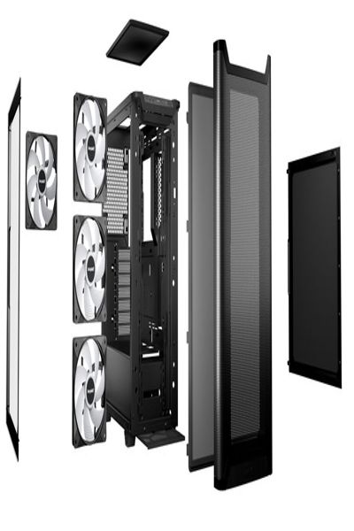 Be Quiet! Geh Pure Base 501 DX Black - Mini tower - ATX - BGW76