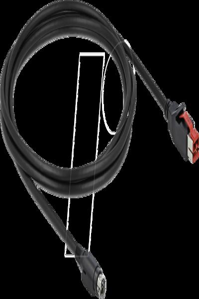 Delock PoweredUSB-kabel - USB PlusPower (24 V) (M) till Power mini-DIN (M) - 85946