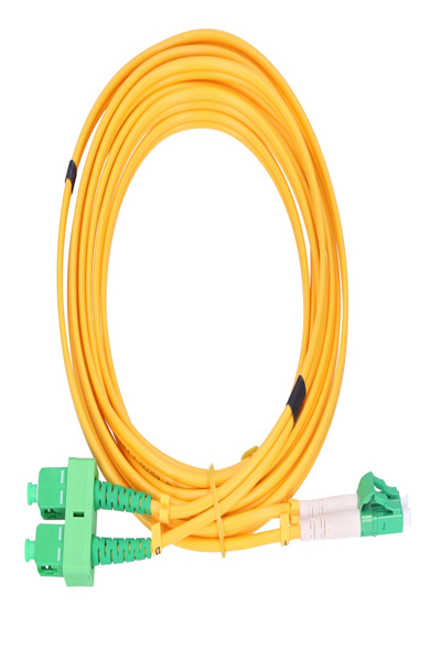 Cordon de brassage monomode duplex Extralink SC/APC-LC/APC 1,5 m