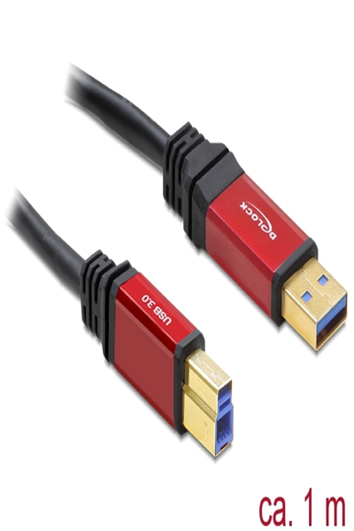 Delock Premium - USB cable - USB Type A (M) to USB Type B (M) - 82756