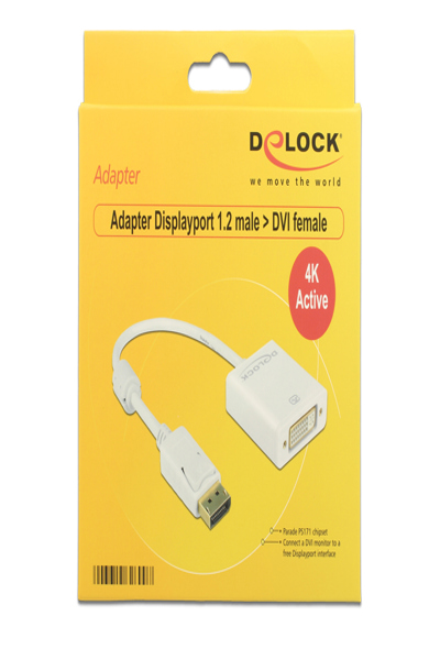 Delock DisplayPort till DVI-adapter - 62600