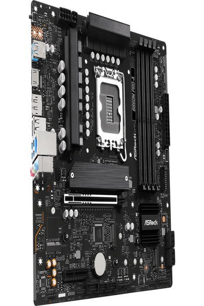 ASRock B860M Pro-A - Moderkort - 90-MXBRR-A0UAYZ