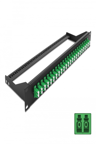 Delock Patchpanel - rackmonterbar - 43387