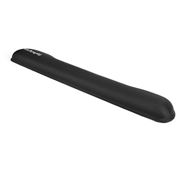StarTech WRSTRST wrist rest for keyboard (ergonomic, gel, non-slip, compatible with sit/stand workstations) black - keyboard wrist rest - black - WRSTRST