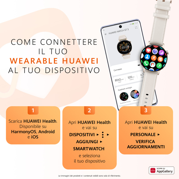Huawei Watch GT 3 42mm Smart Watch - 55027150
