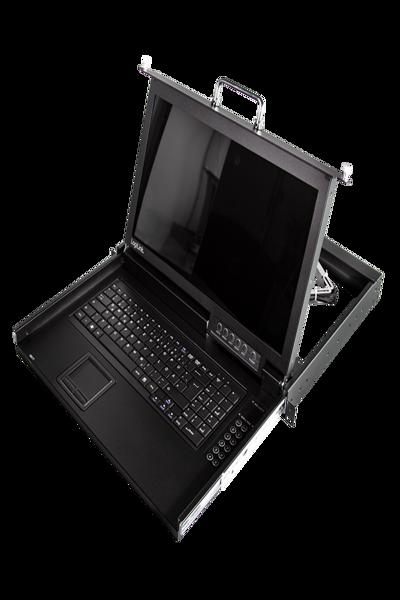 LogiLink LC0004GE KVM-konsoll VGA - LC0004GE