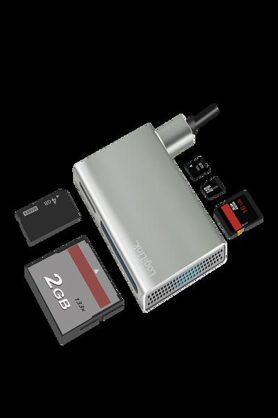 LogiLink USB 3.2 5-i-1 kortläsare - CR0048