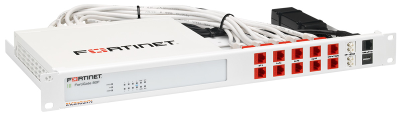 Rack Mount Kit för FortiGate 80F / 81F - RM-FR-T15