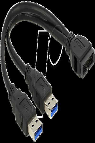 Delock USB internal to external cable - 83910
