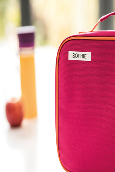 Brother PT-H108G, ABC, TZe, Termotransfer, AAA, Grå, Vit - PTH108GZG1