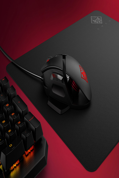 HP OMEN by Sequencer Keyboard: Full-size, Wired, Mechanical, Black - 2VN99AA