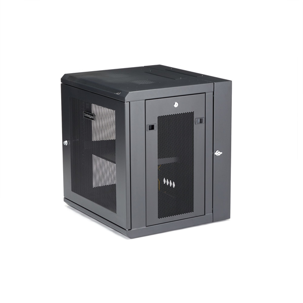 StarTech 12U Wall Mount Server Rack Up to 17in Deep - RK12WALHM