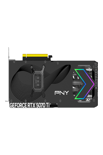 PNY GeForce RTX 5070Ti 16GB ARGB Overclocked Triple Fan - Graphics card - VCG5070T16TFXXPB1-O