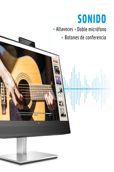 HP E24MV G4 Conferencing Monitor: 24-inch (60.5 cm) conferencing monitor. - 169L0E9#ABU