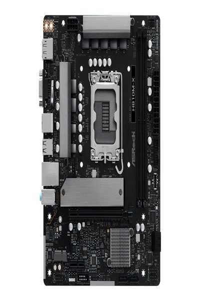ASRock H810M-X micro ATX moderkort - 90-MXBS4-A0UAYZ