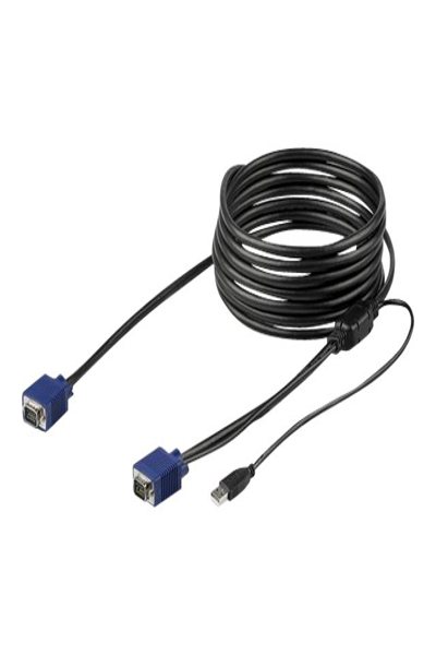 StarTech.com 4,5 meter USB KVM-kabel för rackmonterade konsoler - RKCONSUV15