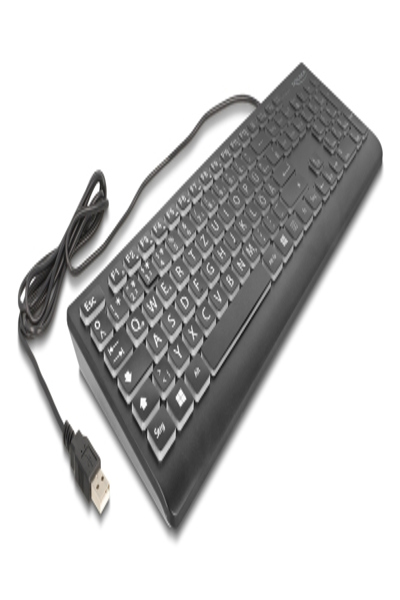 Delock Keyboard Wired 1.5m with XXL Letters - 12170