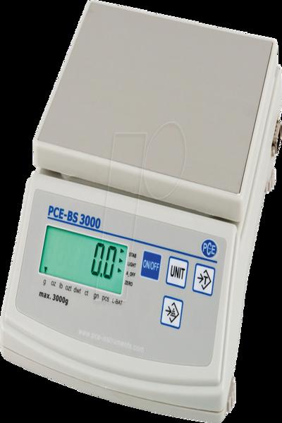PCE Instruments PCE-BS 3000 Analysewaage