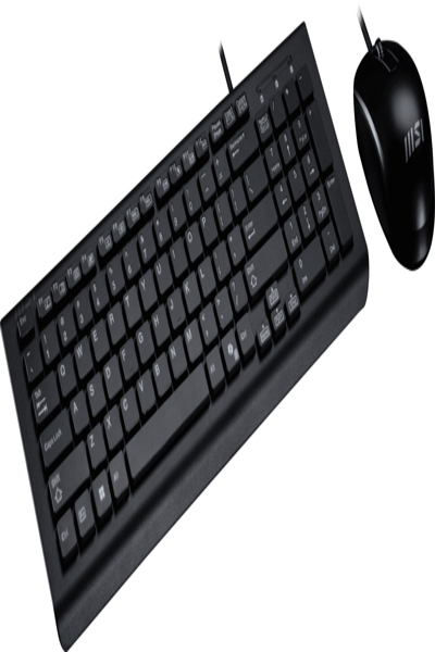 MSI USB Combo Copilot PRO_UK Keyboard Mouse Included Home/Office QWERTY UK English - USB COMBO COPILOT PRO_UK
