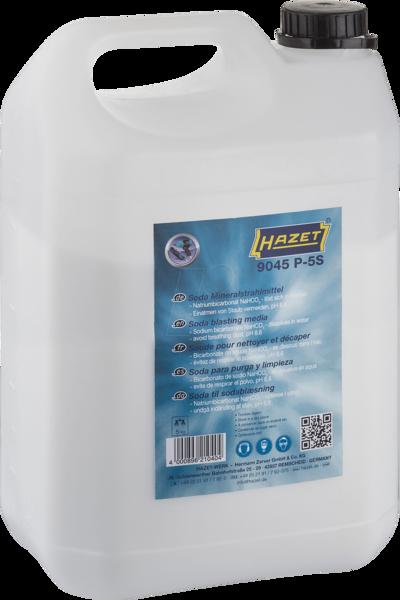 Agent de sablage minéral à la soude HAZET HZ 9045P-5S 5 L