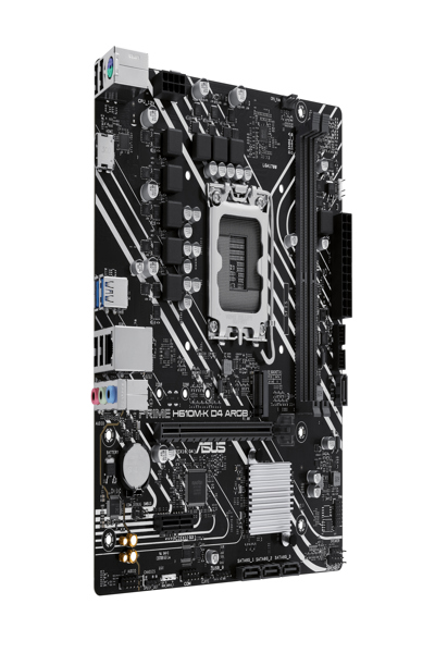 ASUS PRIME H610M-K D4 ARGB Moderkort LGA1700 - 90MB1HN0-M0EAY0