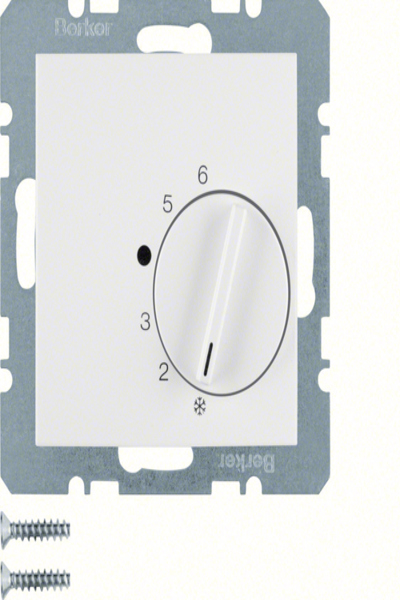 Berker 20261909 Thermostat d'ambiance avec changeur