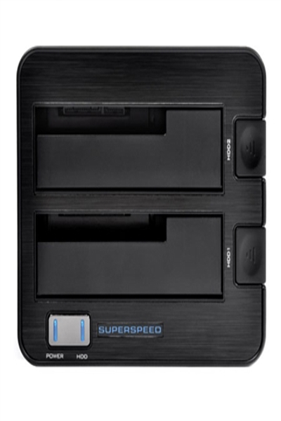 Station d'accueil pour disque dur Thermaltake BlacX Duet 5G, noire