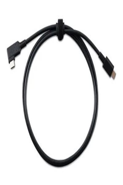 Wacom USB-C - USB-C 24 broches (M) coudé à gauche vers USB-C 24 broches (M)