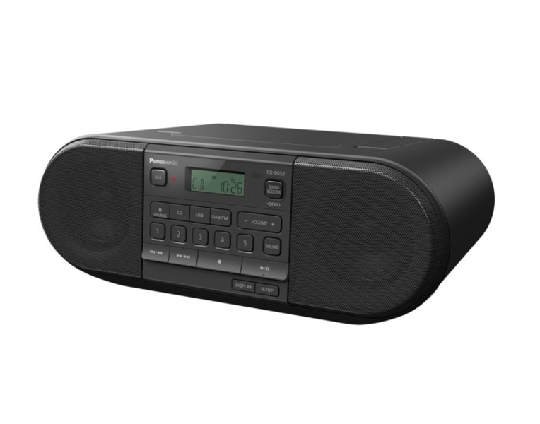 Panasonic RX-D552 - DAB bærbar radio - RX-D552E-K
