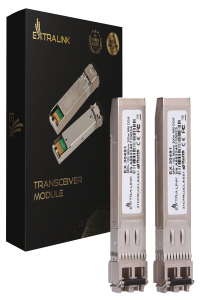 SFP+ 10G 850 nm MM 300 m Extralink Pack de 2