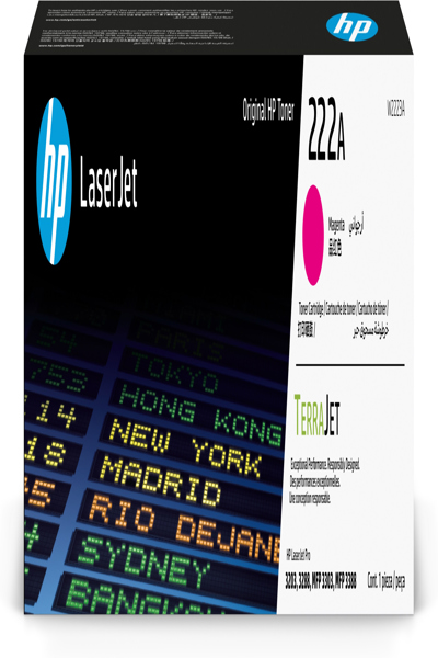 HP 222A Magenta LaserJet Toner Cartridge: Original