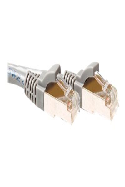 ACT Grey 5 meter SFTP CAT6A patch cable snagless with RJ45 connectors - 5 m - Cat6a - S/FTP (S-STP) - RJ-45 - RJ-45 - Grey