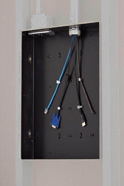 Chief PAC526 - Cable management box - Black - 4.5 kg - Wall - PST - PRO - PLP - MSR - MTR - MWH - MWR - PWR - PNR - PDR - 362 mm - PAC526