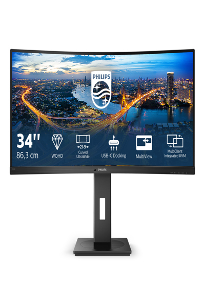 Philips B Line 346B1C/00 Monitor 34" QHD LCD 4ms - 346B1C/00