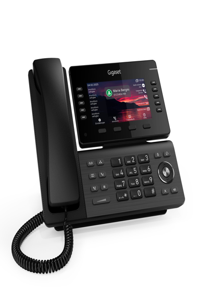 Gigaset P850W IP PRO Desk Phone 5in TFT WLAN PoE - S30853-H4104-R101