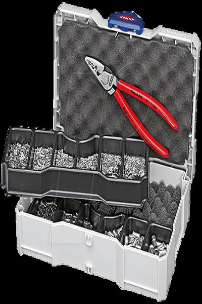Assortiment de sertissage KNIPEX pour embouts 97 90 05