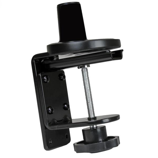 StarTech Single Desk-Mount Monitor Arm - Full Motion Articulating - Steel - Clamp - 7 kg - 30.5 cm (12") - 86.4 cm (34") - 100 x 100 mm - Black - ARMSLIM