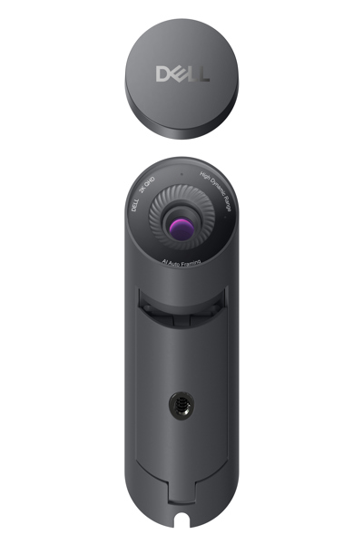 Dell Pro 2K Webcam Ã¢â‚¬â€œ WB5023 - 2560 x 1440 pixels - Full HD - 60 fps - 1280x720@24fps - 1280x720@30fps - 1280x720@60fps - 1920x1080@24fps - 1920x1080@30fps - 1920x1080@60fps,... - 4x - Auto - 722-BBBU