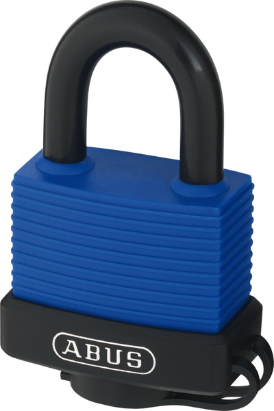 ABUS Security-Center ABUS Padlock 70IB/35 kd. - Conventional padlock - Key lock - Keyed alike - Fence - Garage - Shed - Storage locker - Tool box - Trailer - Workshop - Black - Blue - Solid brass